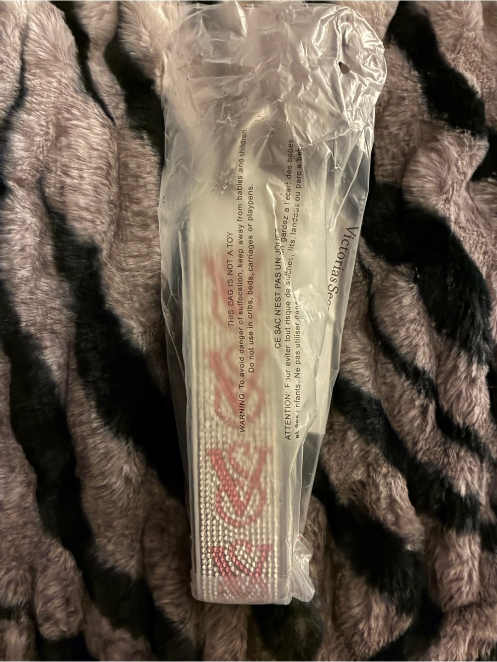 Limited Edition Victoria's Secret Silver Wristlet Strap